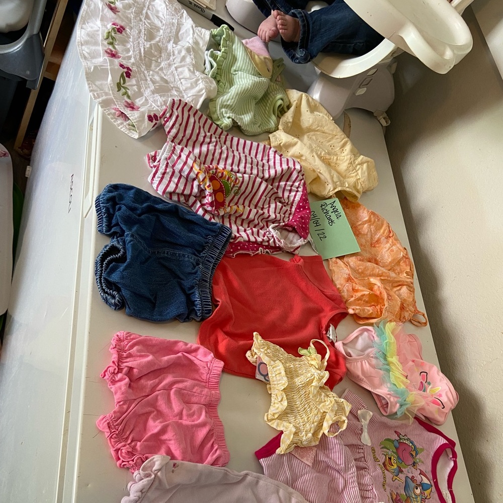 3-6 month girl spring lot